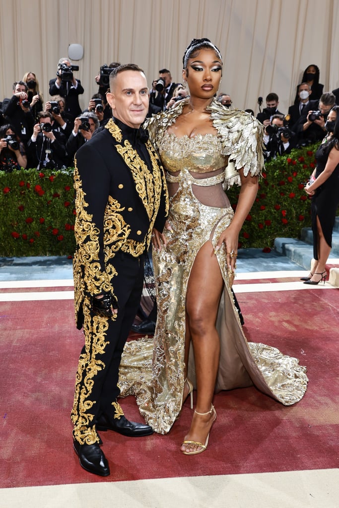 Megan Thee Stallion's Met Gala 2022 Dress With Gold Wings