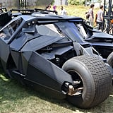 christian bale batman batmobile