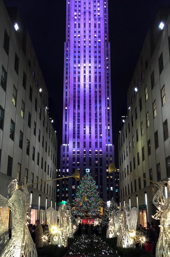 Walk down the gloriously decked-out Fifth Avenue.
