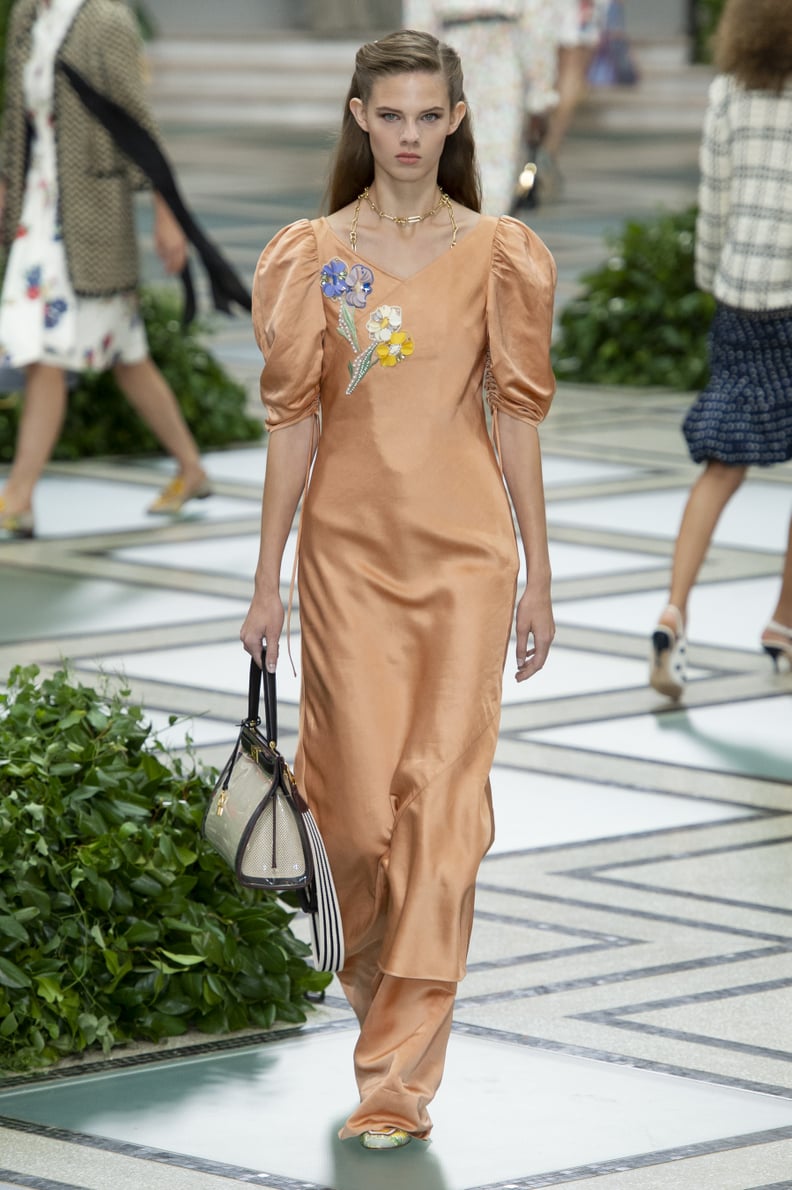 Puffy Sleeves on the Tory Burch Runway at New York Fashion Week