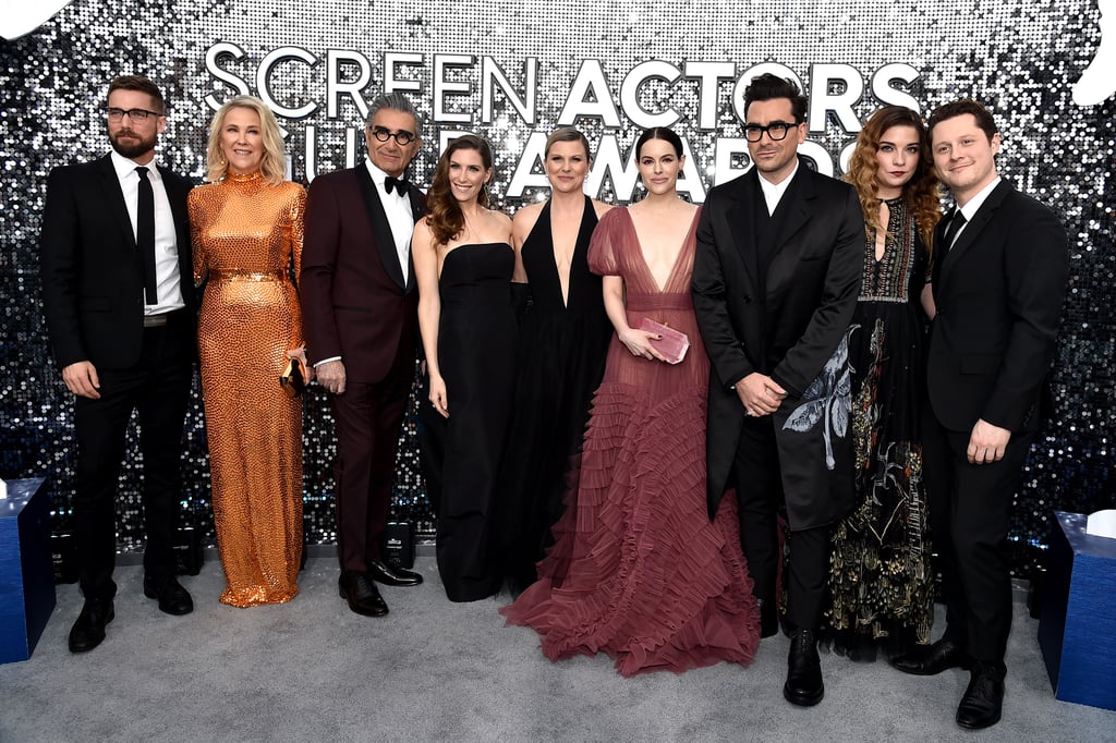 The Schitt's Creek Cast at the 2020 SAG Awards