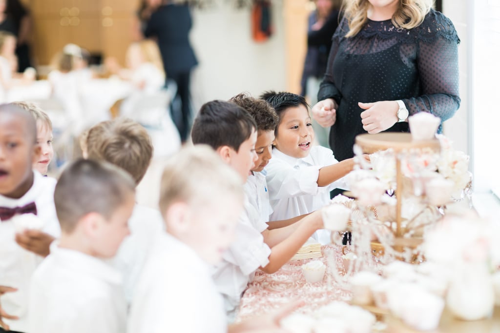 Teacher Has Class in Her Wedding