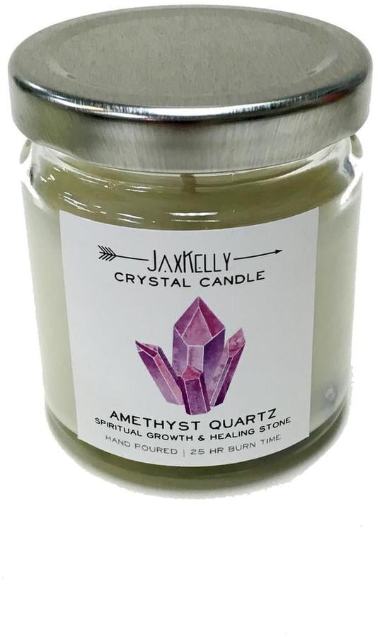 JaxKelly Crystal Candle: Amethyst