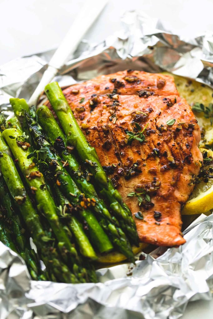 Herb Butter Salmon and Asparagus Herb Butter Salmon and Asparagus