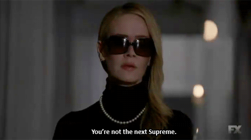 When Someone Thinks She's the Next Supreme