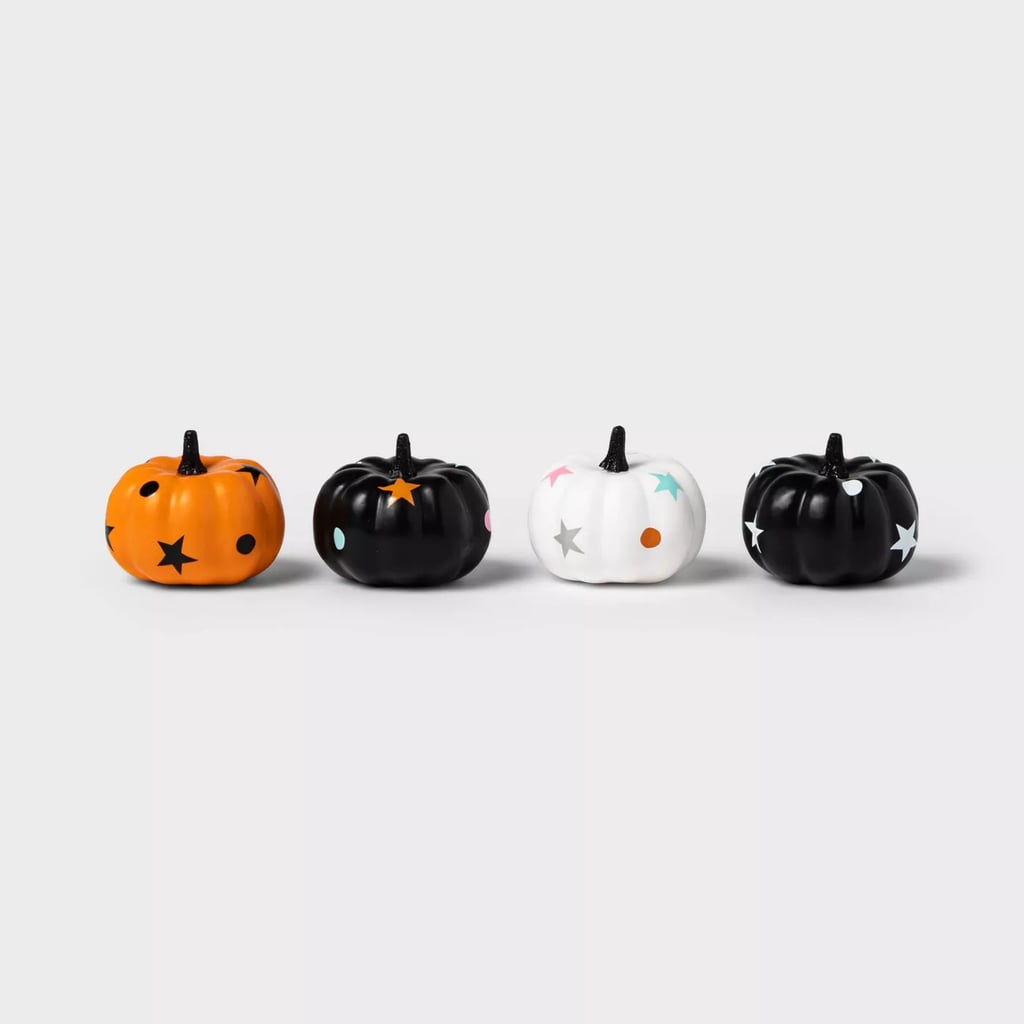 Target 4-Pack Mini Painted Star Pumpkins