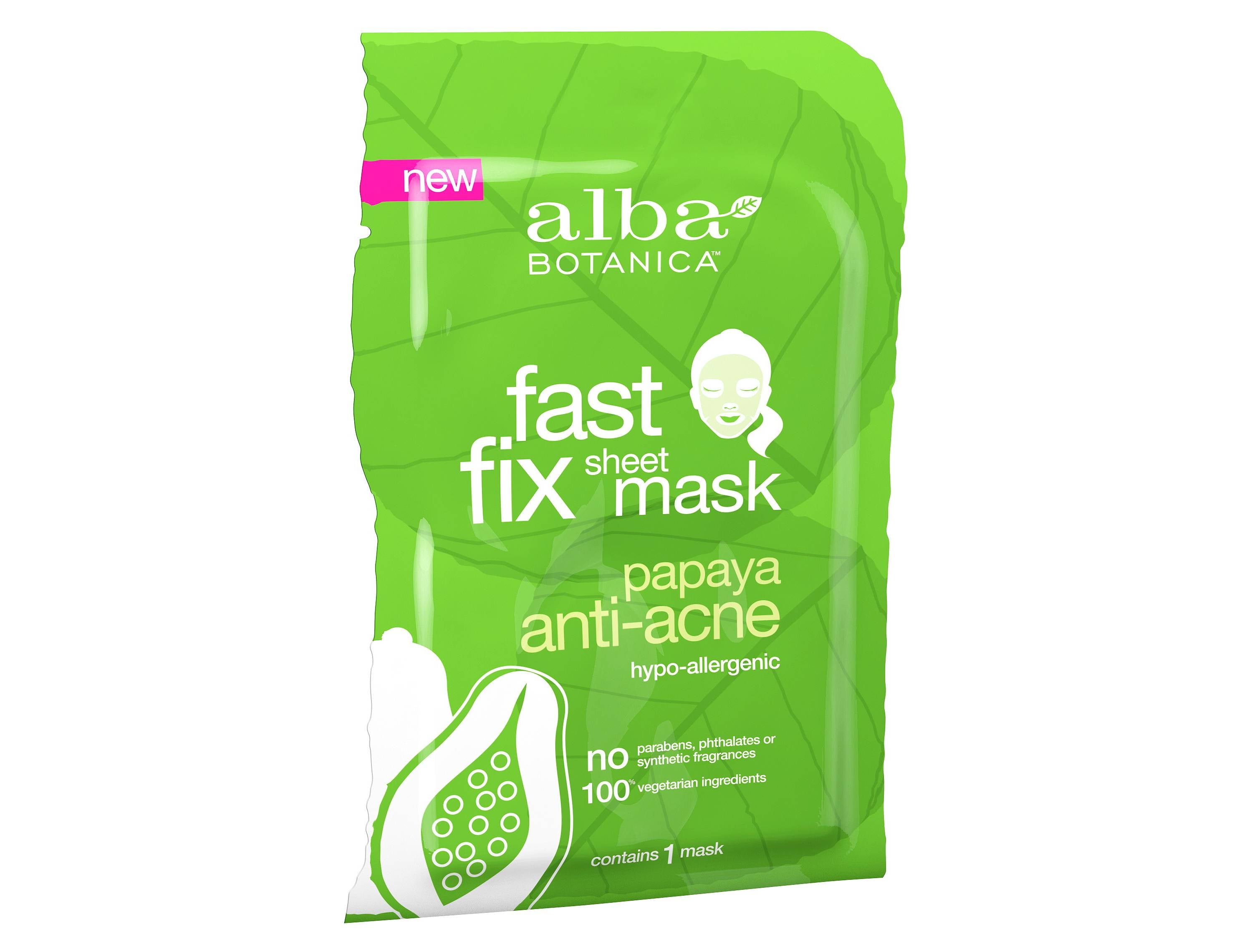 Mask sheet shop for acne