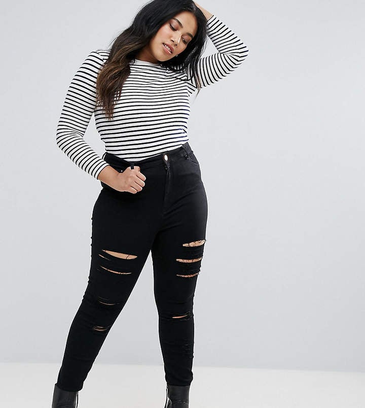 ASOS Ridley High-Waist Skinny Jeans