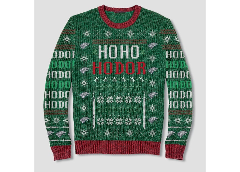 Game of Thrones "Ho Ho Hodor" Sweater