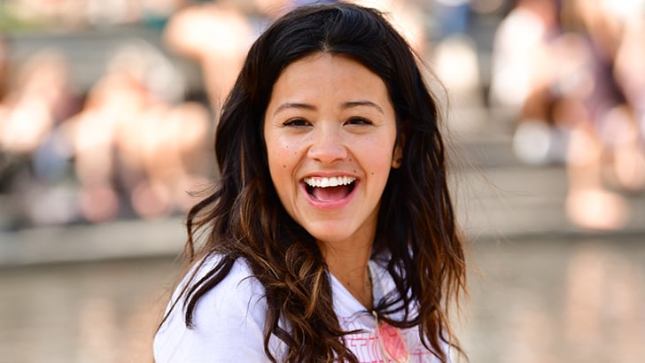 NEW YORK, NY - MAY 03:  Gina Rodriguez seen on location for 