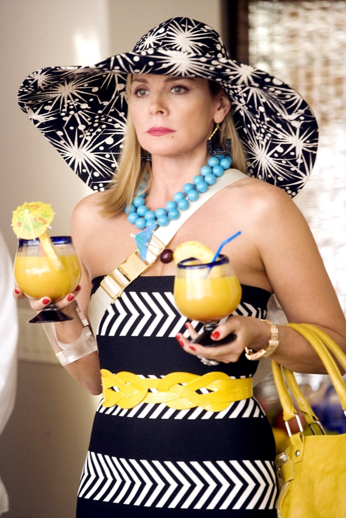 Remember that time her accessories happened to match her drinks?