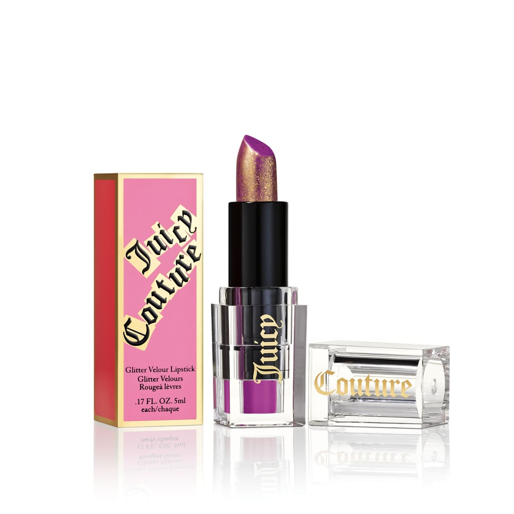 Juicy Couture Glitter Velour Lipstick in UV Darling