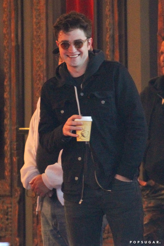Robert Pattinson With a Camera on the Set of Life