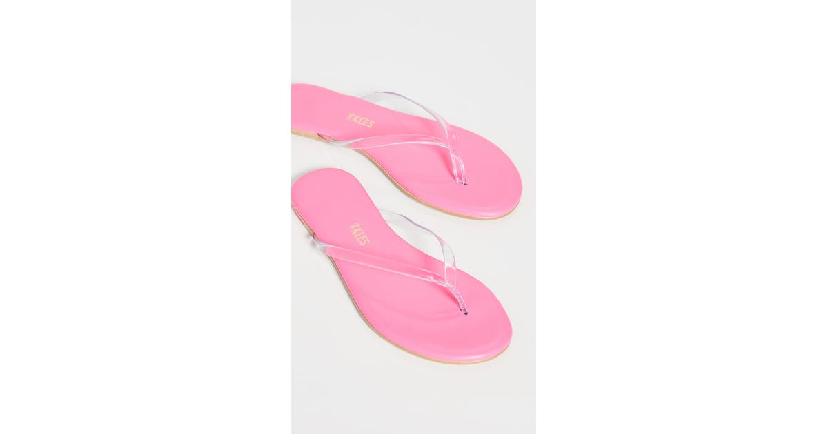 TKEES Lily Clear Flip Flops | Best Summer Sandals For Women | POPSUGAR ...