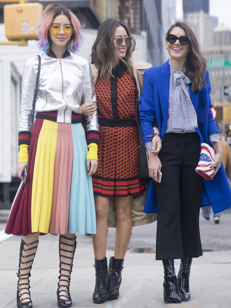Irene Kim and Aimee Song at Fashion Week Fall 2016 Irene Kim and Aimee Song at Fashion Week Fall 2016