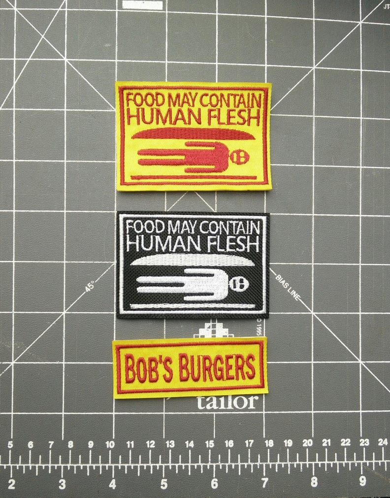 Bob's Burgers Parody Embroidered Patches