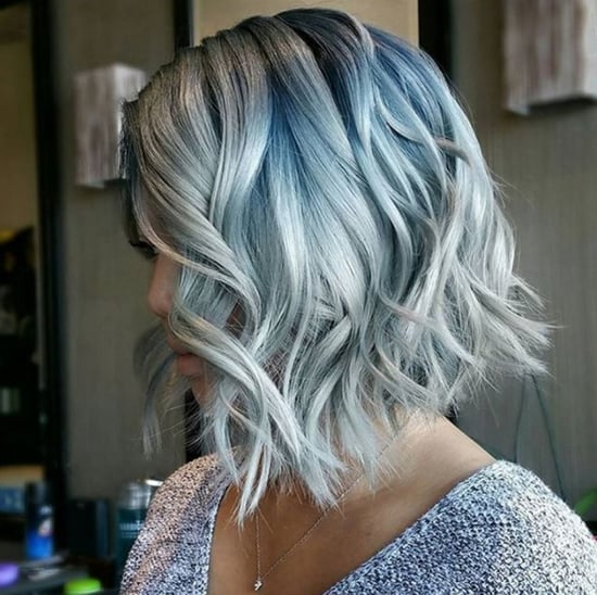 Denim Hair Color Trend
