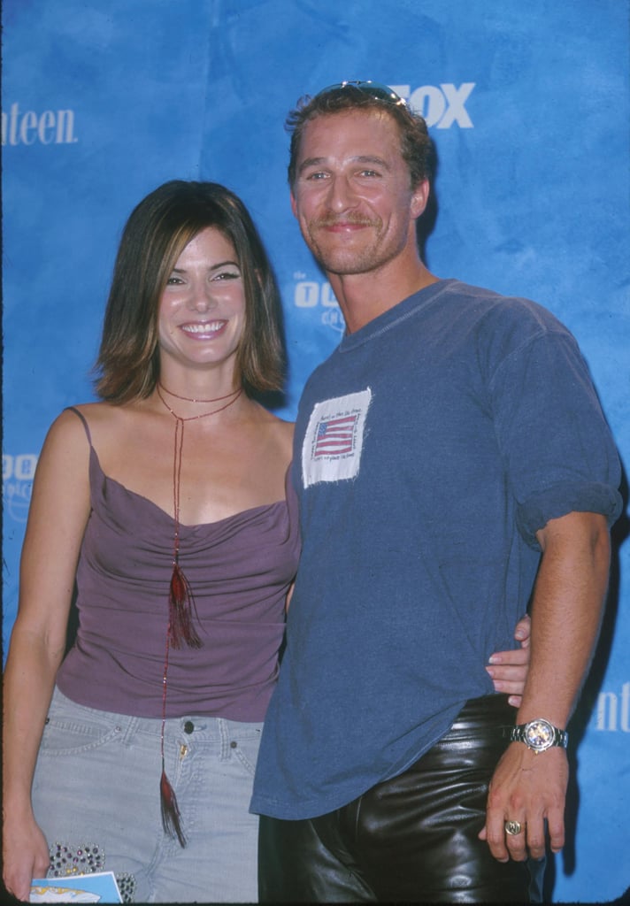 Sandra was rumored to have dated Matthew McConaughey for two years after they met while filming A Time to Kill in 1996.