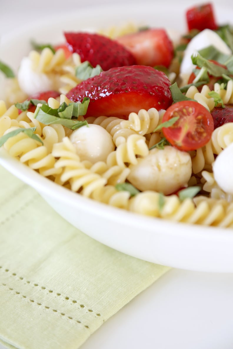 Strawberry Caprese Pasta Salad