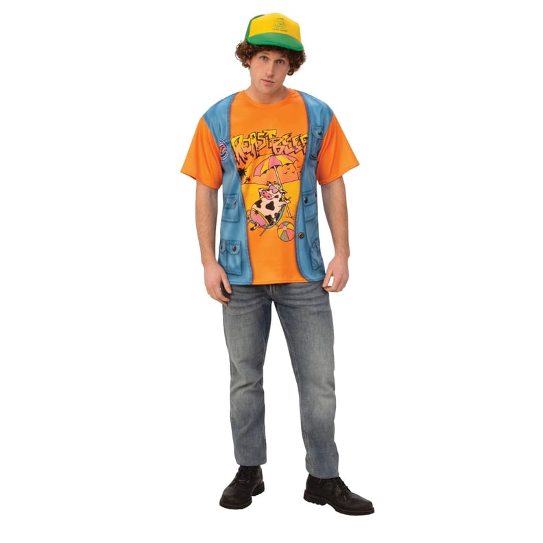 Men's Stranger Things Roast Beef T-Shirt and Hat Halloween Costume Kit