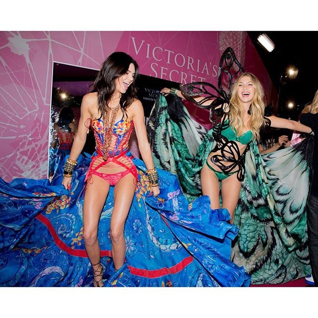 Gigi Hadid and Kendall Jenner Victoria's Secret Fashion Show