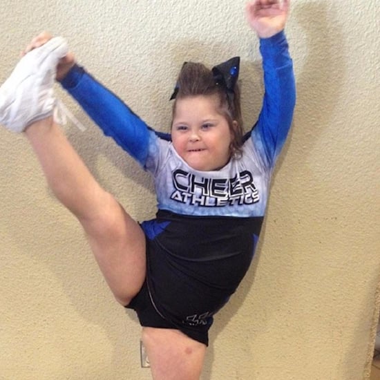 Cheerleader With Down Syndrome (Video)