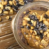 High-Protein Chocolate Peanut Butter Overnight Oats Recipe