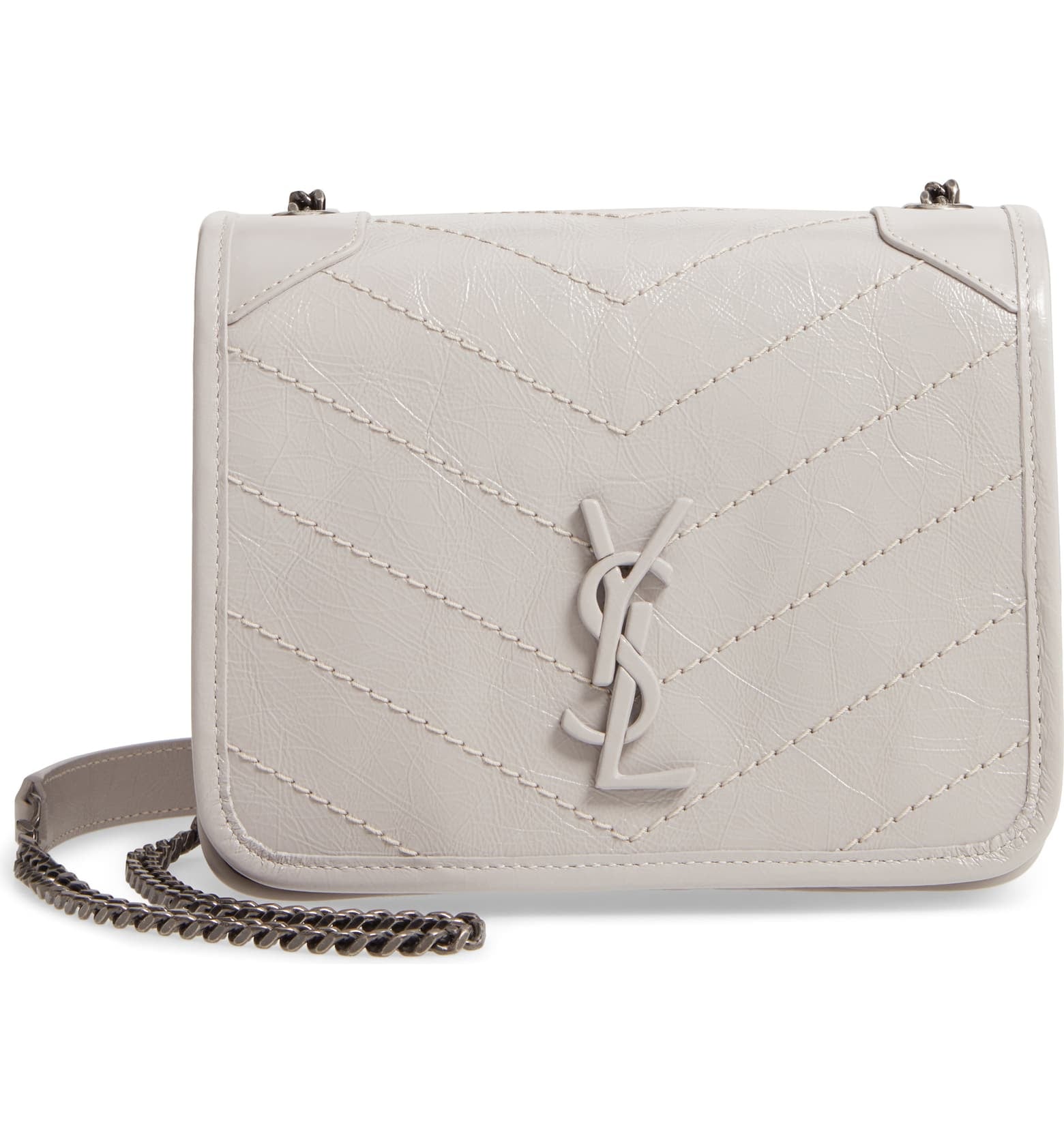 white side purse