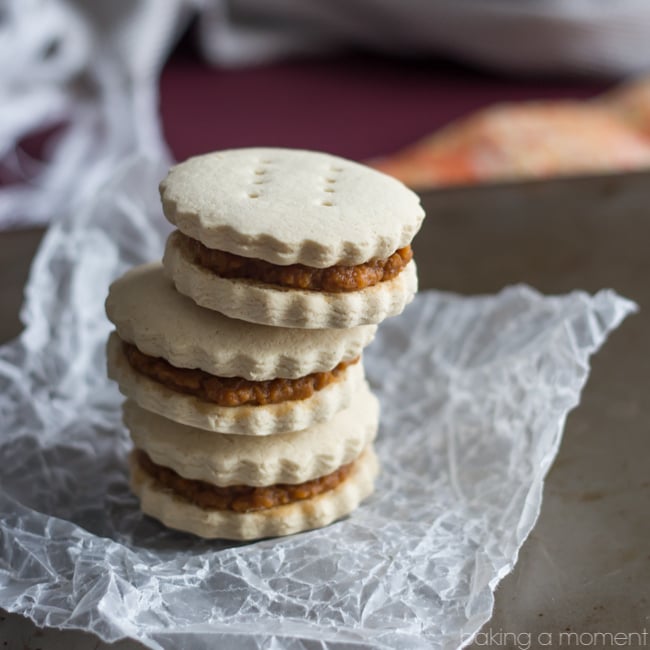 Pumpkin Butter Alfajores