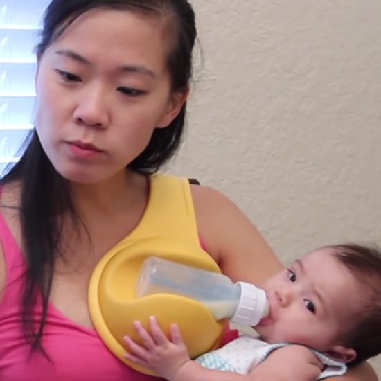 The Beebo Hands-Free Bottle Holder