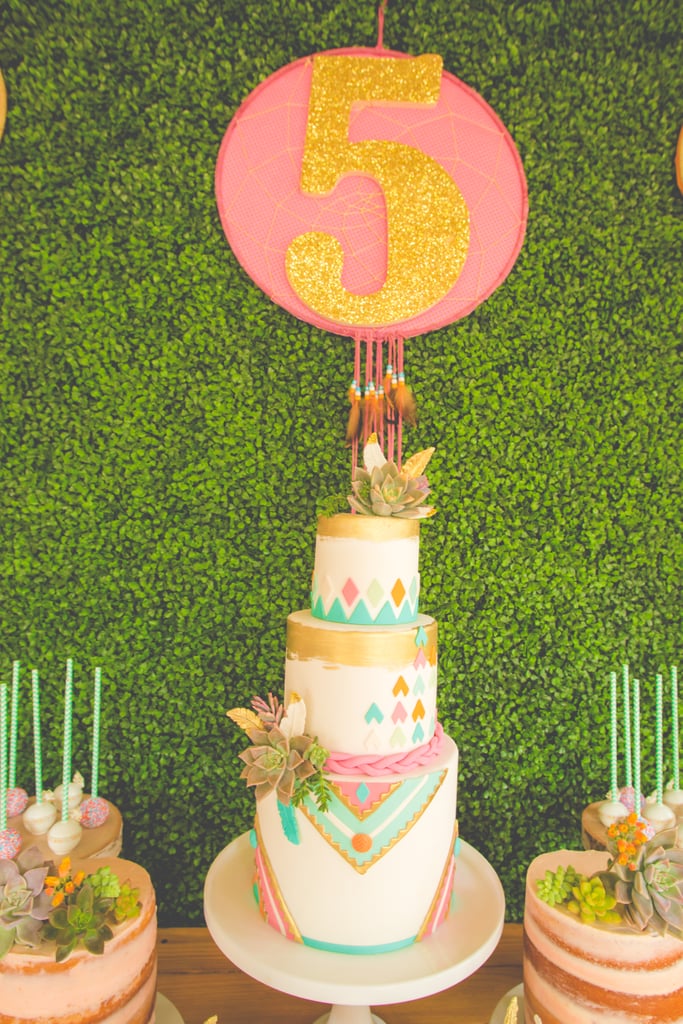 Colorful Fondant Cake