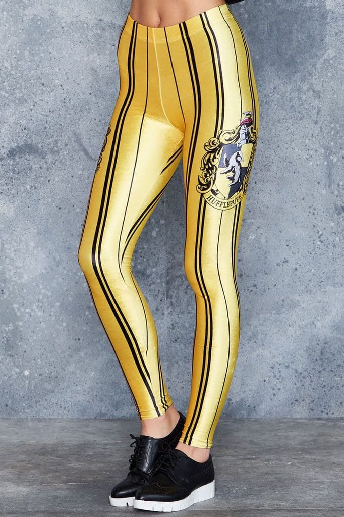Hufflepuff High-Waisted Velvet Leggings ($85)
