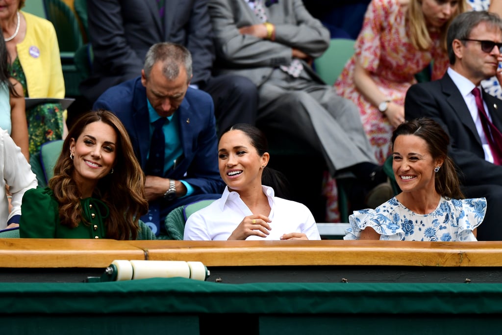 Meghan Markle and Kate Middleton at Wimbledon 2019 Pictures