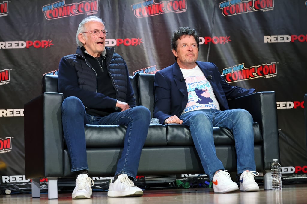 Christopher Lloyd and Michael J. Fox Reunite at Comic Con
