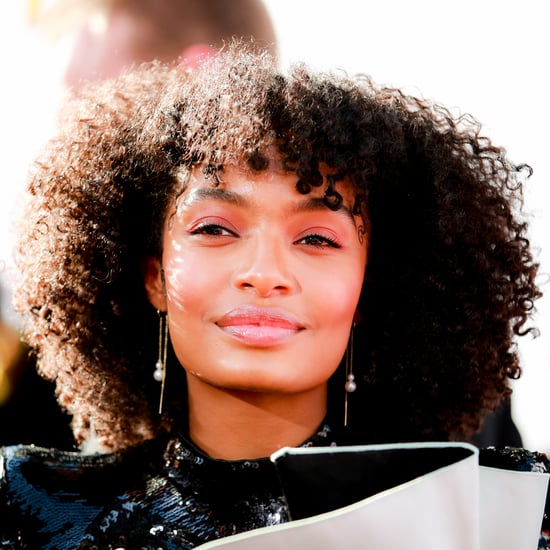 Yara Shahidi Purple Eyebrows 2019