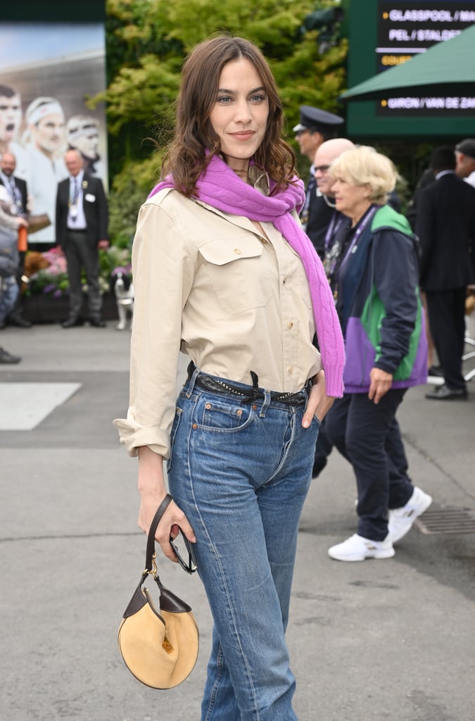 Alexa Chung at Wimbledon 2023