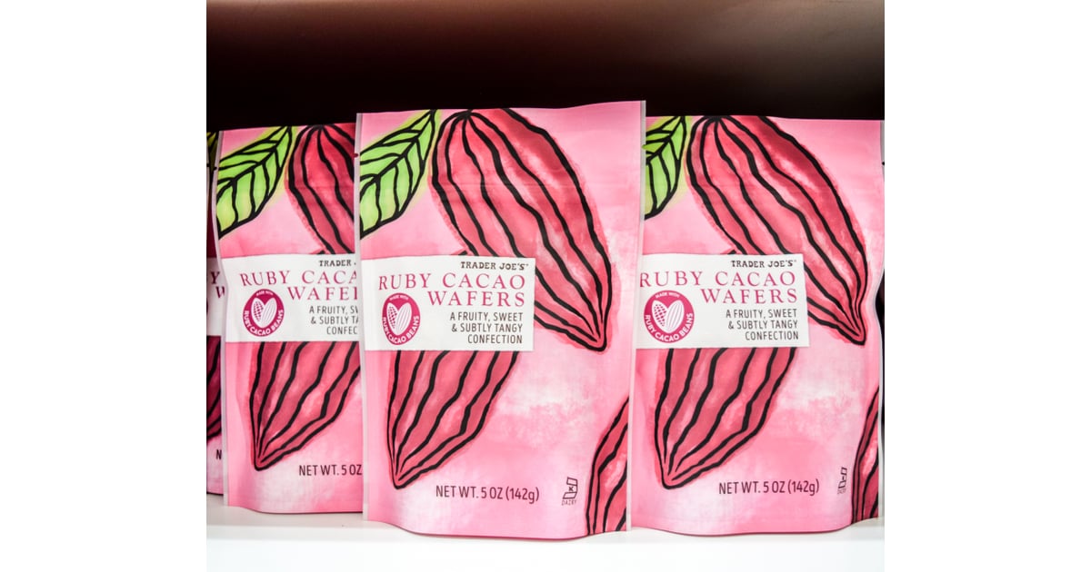 Trader Joe's Ruby Cacao Wafers (3) Best New Trader Joe's Products