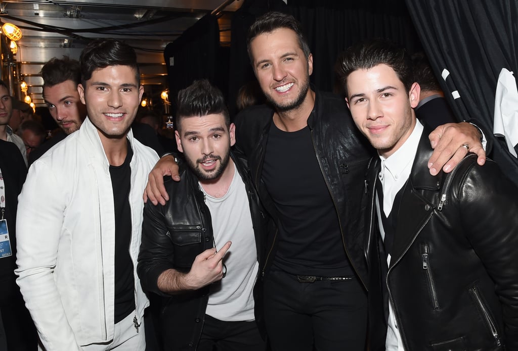 Dan + Shay, Luke Bryan, and Nick Jonas
