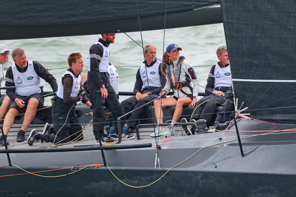 Prince William and Kate Middleton King's Cup Race Aug. 2019