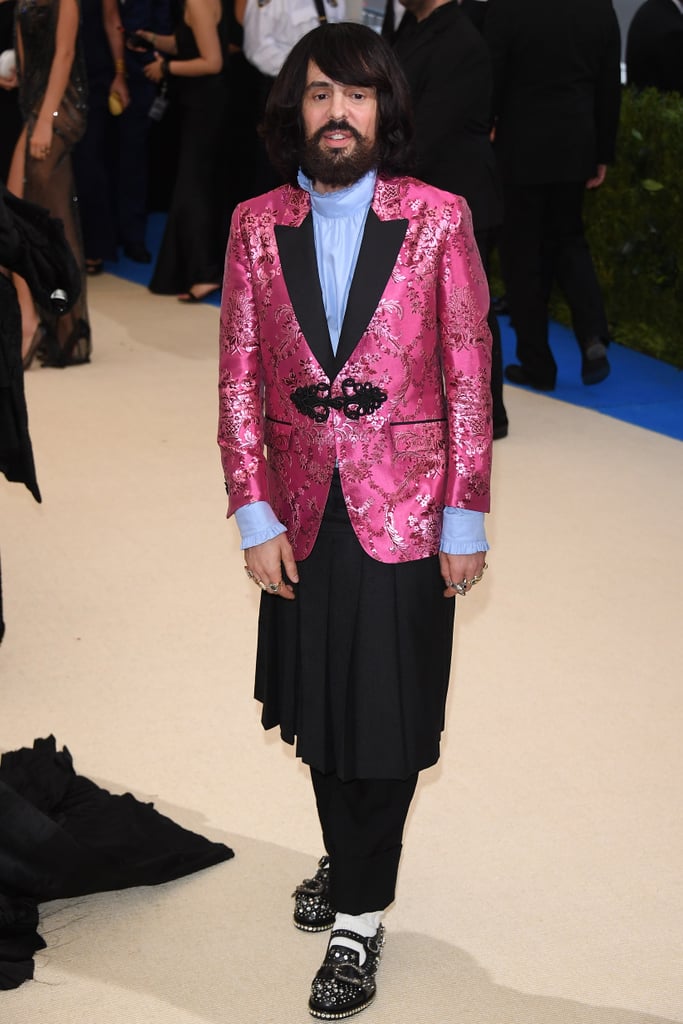 Alessandro Michele at the 2017 Met Gala