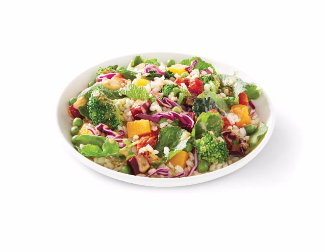 Starbucks: Hearty Veggie and Brown Rice Salad Bowl