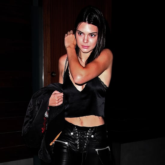 Kendall Jenner's Leather Pants NYFW 2016