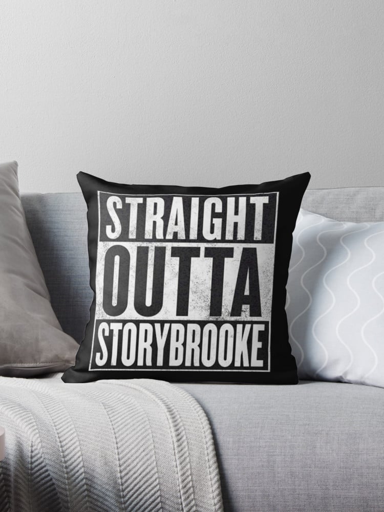 Straight Outta Storybrooke Pillow