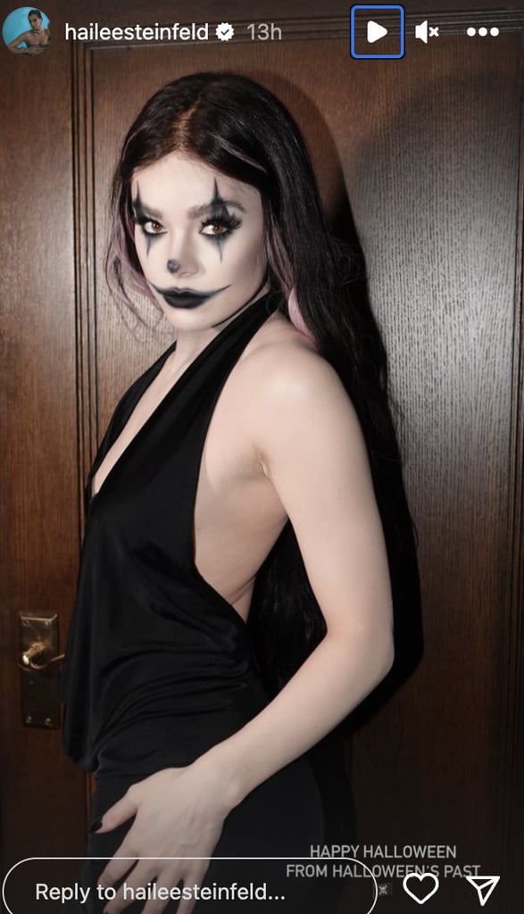 Hailee Steinfeld's Clown Halloween Costume