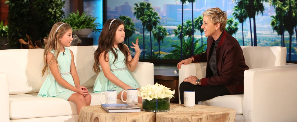 Sophia Grace and Rosie on The Ellen DeGeneres Show 2015