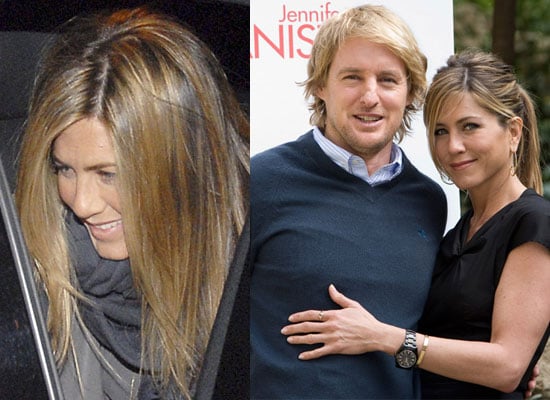 Photos Of Jennifer Aniston And Owen Wilson In Rome For Marley And