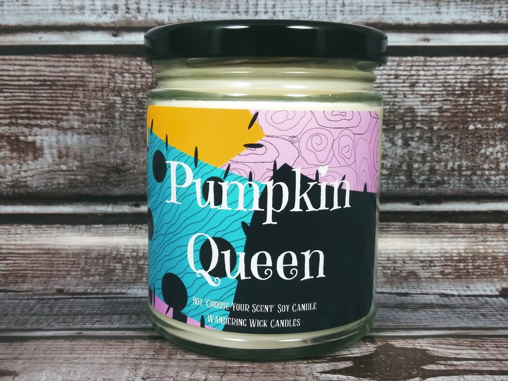 Pumpkin Queen Halloween Candle