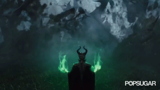 The Monstrous Thicket of Thorns  Maleficent Movie GIFs 