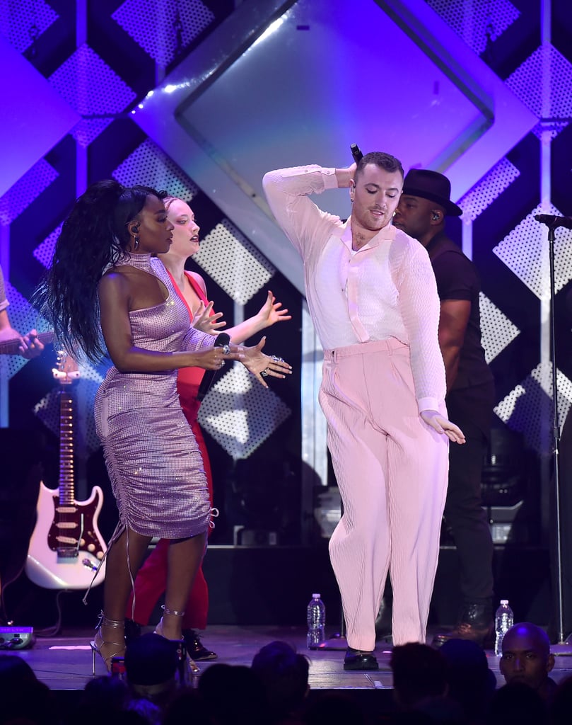 Normani and Sam Smith at KIIS FM's 2019 Jingle Ball in LA | Celebrities