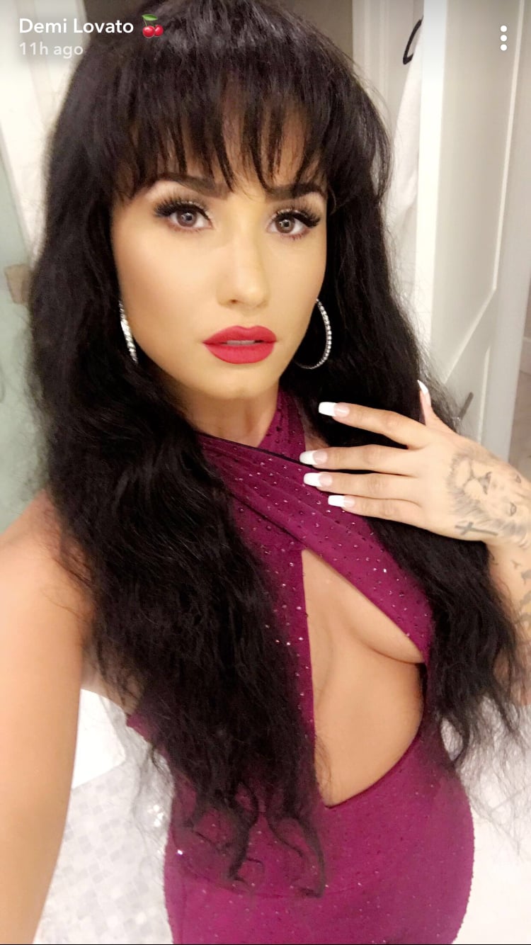 Celebrity & Entertainment | Demi Lovato Dressed Up as Selena For Halloween and Our Hearts Can't Take It | POPSUGAR Celebrity Photo 4